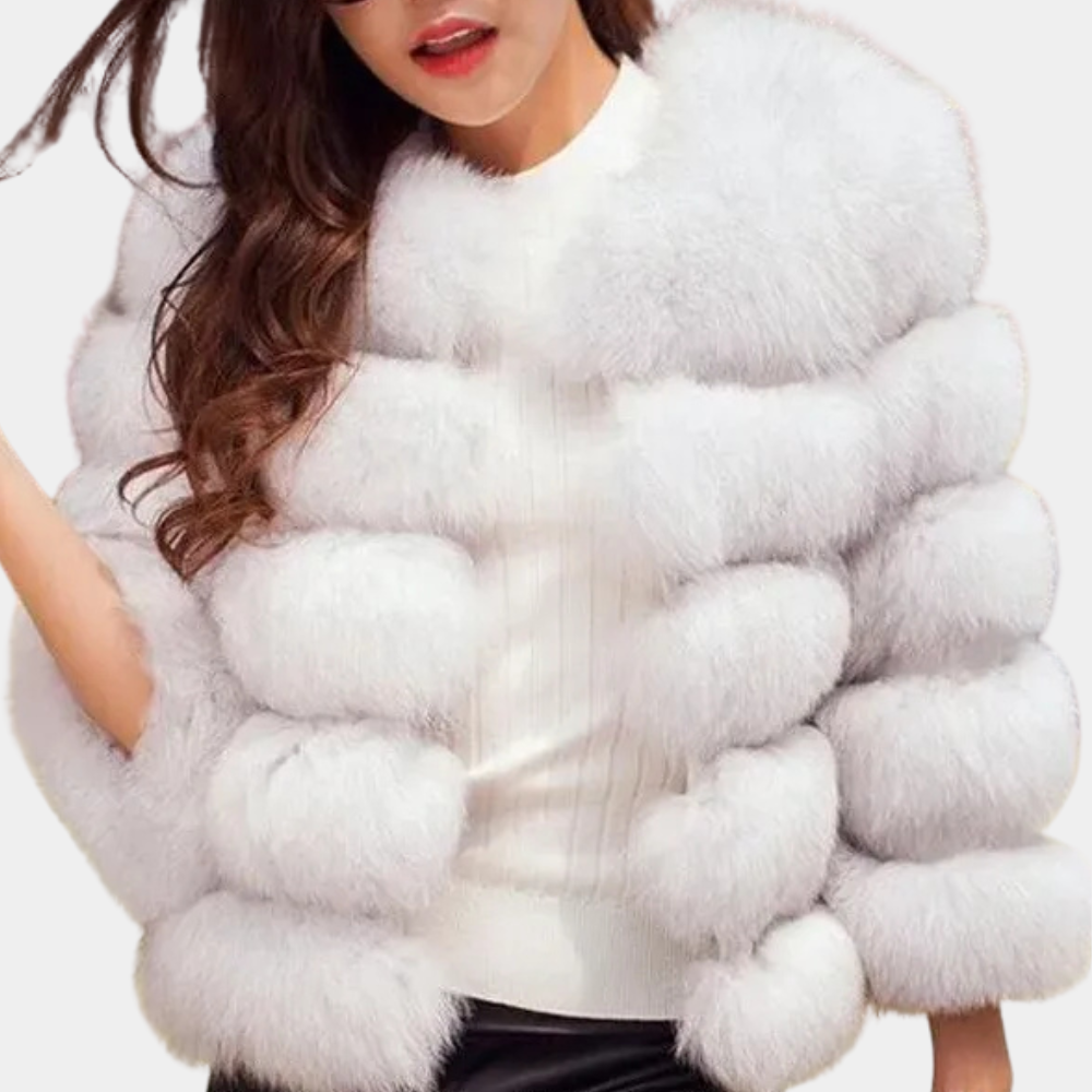 Eleganter Damen Wintermantel Stilvoll Warm