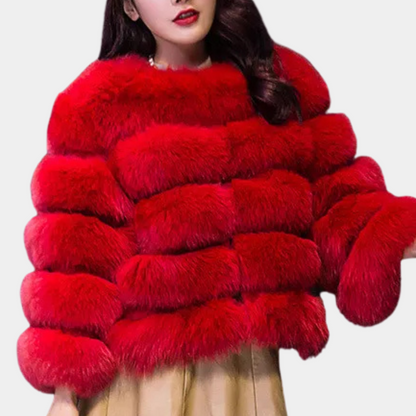 Eleganter Damen Wintermantel Stilvoll Warm