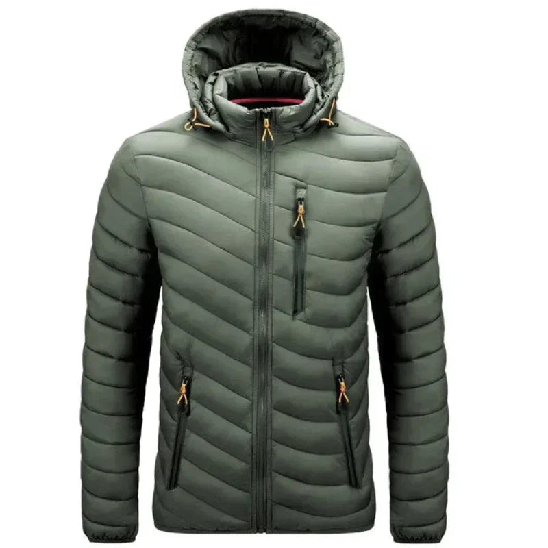 Herren Outdoor Jacke Warm Daunenfilled - IdealeKleiden