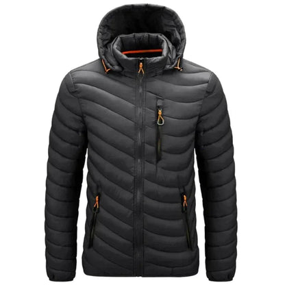 Herren Outdoor Jacke Warm Daunenfilled