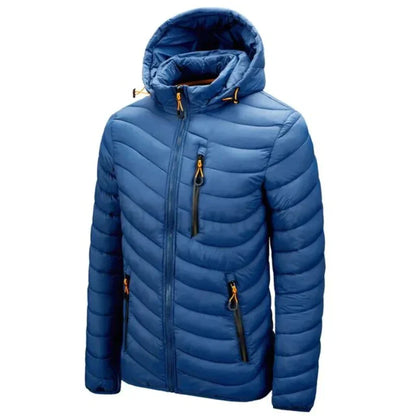 Herren Outdoor Jacke Warm Daunenfilled