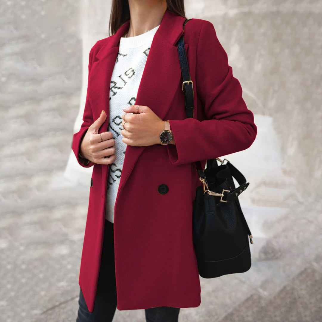 Herbstjacke Damen Warm Bequem Modern