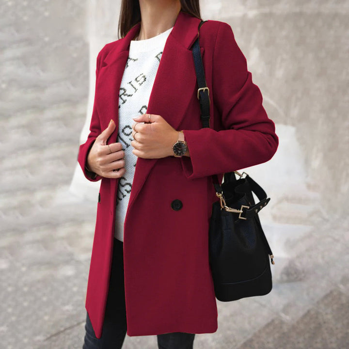 Herbstjacke Damen Warm Bequem Modern