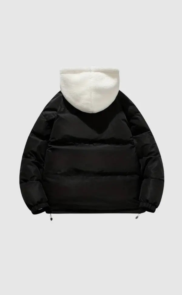 Warme Winterjacke Damen Reißverschluss Soft - IdealeKleiden