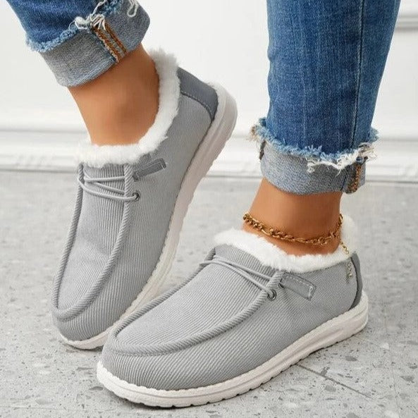 Damen Slipper Bequem Elegant