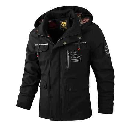 Winterjacke Männer Warm Isoliert