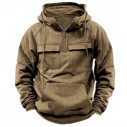 Kapuzenpullover Herren Warm Kuschelig Modern