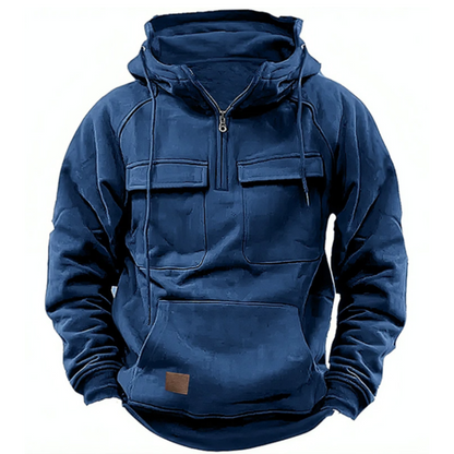 Kapuzenpullover Herren Warm Kuschelig Modern