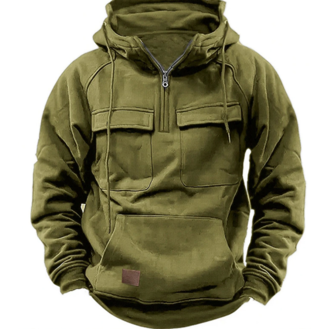 Kapuzenpullover Herren Warm Kuschelig Modern