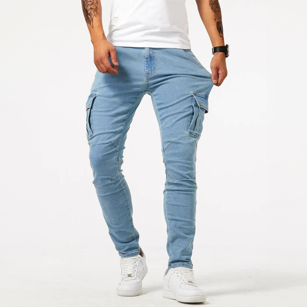 Herren Skinny Jeans Stretch Fit