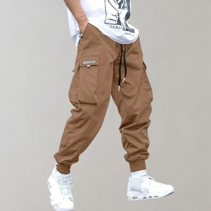 Bequeme Herren Cargo-Hosen Elastisch - IdealeKleiden
