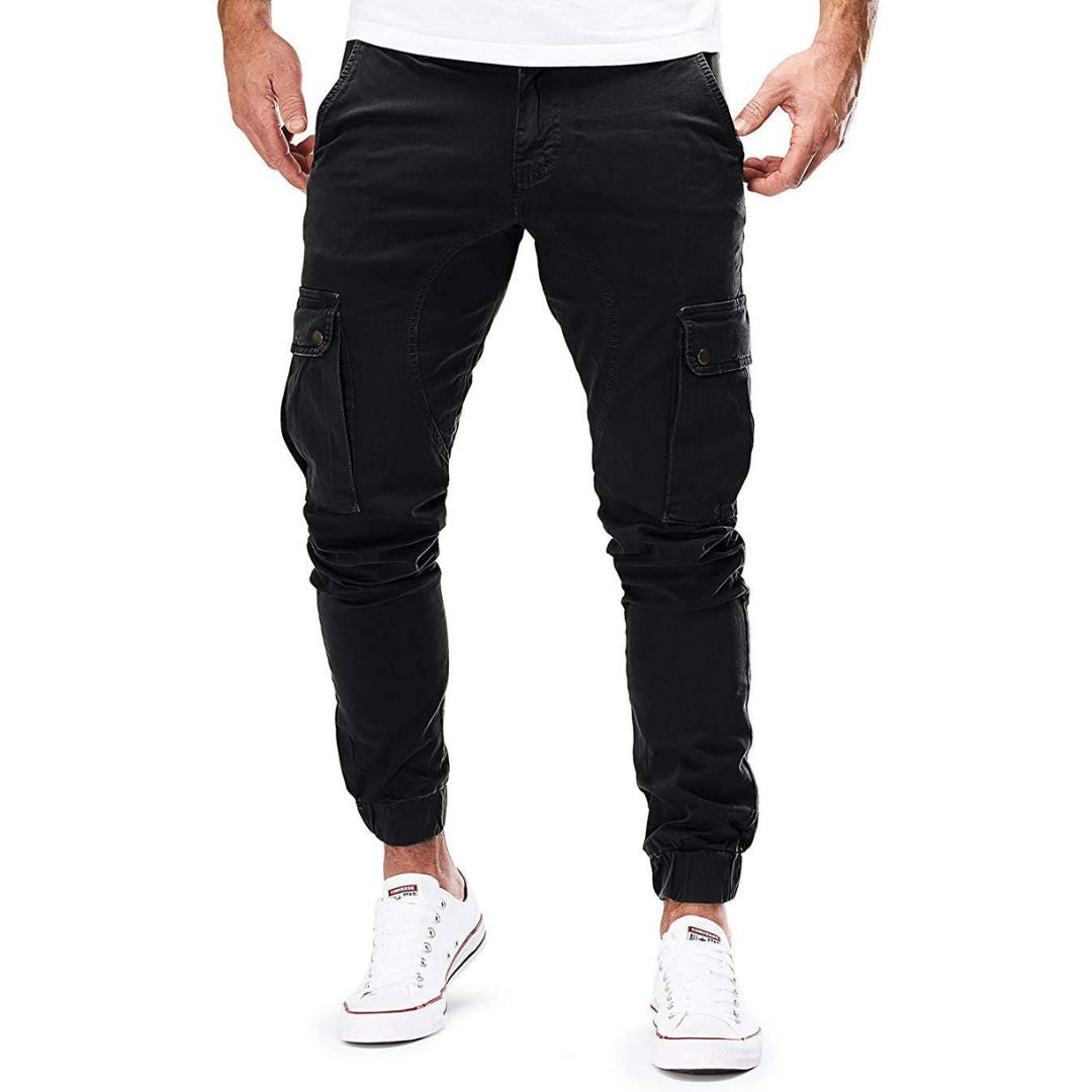 Stretch Cargohose Slim Fit Herren - IdealeKleiden