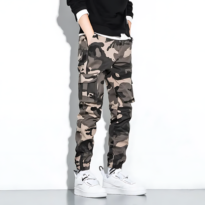 Herren Cargo Jogger Camo SlimFit