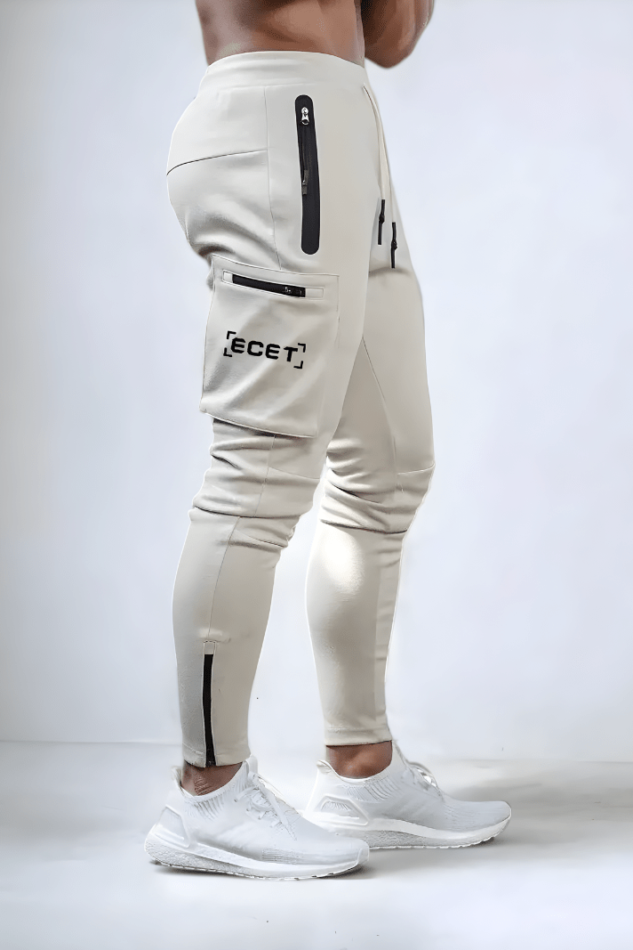 Bequeme Herren Cargo Jogginghosen Sportlich - IdealeKleiden