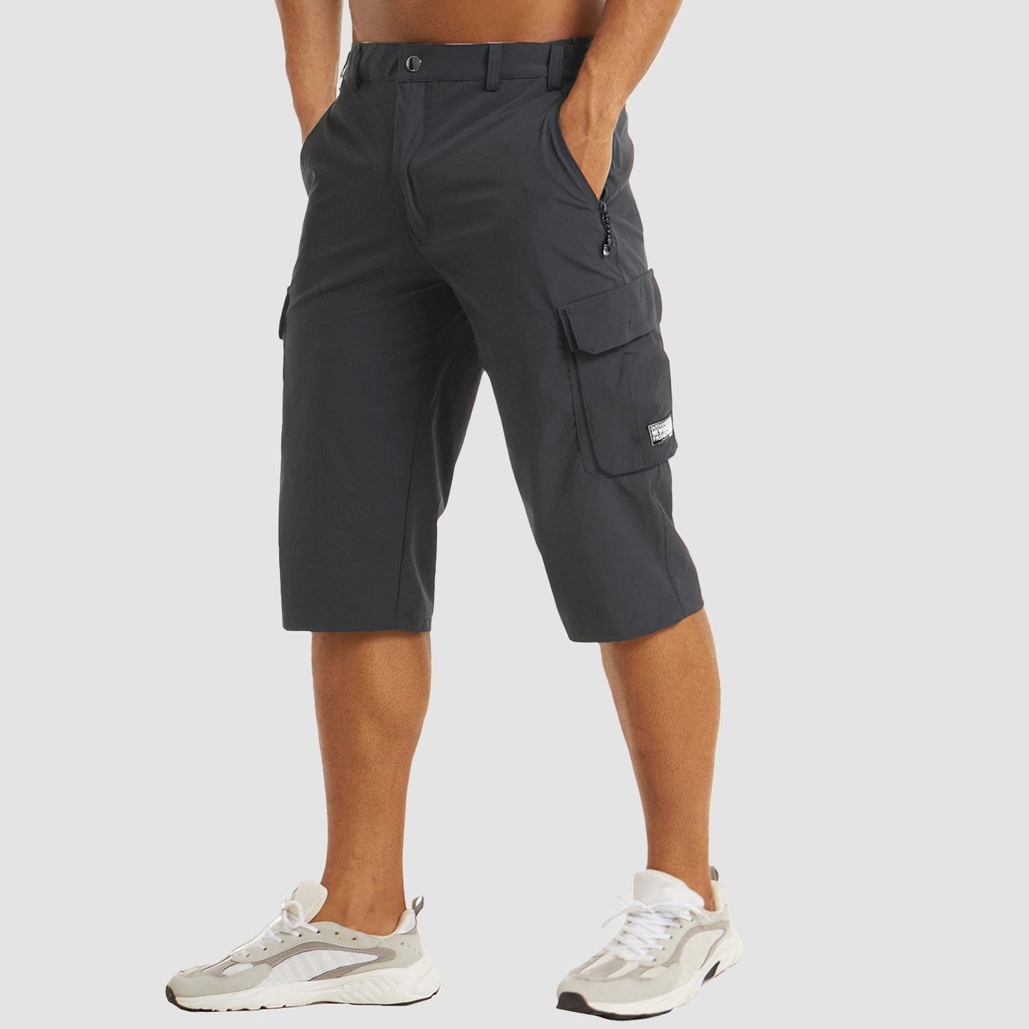 Bequeme Herren Cargo-Shorts Schnell Trocknend