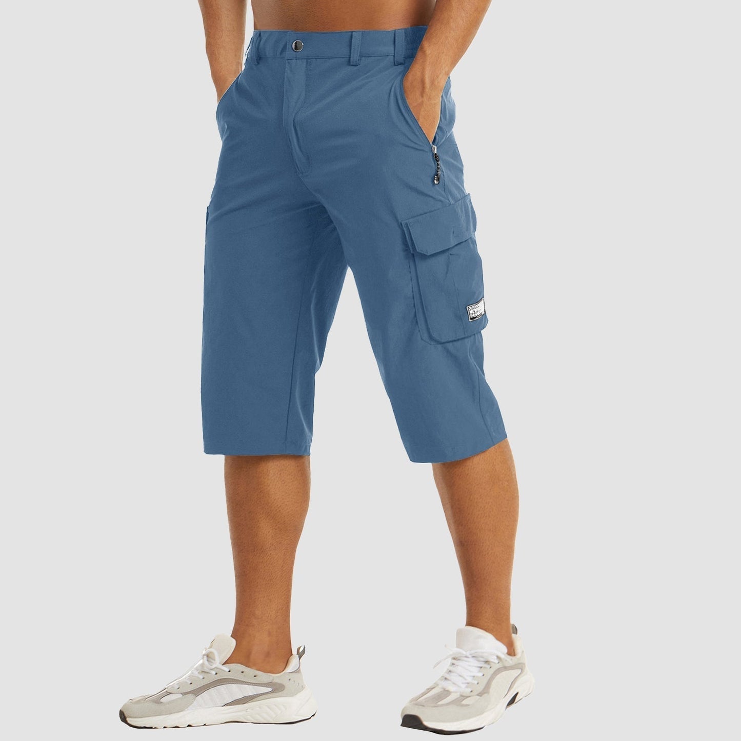 Bequeme Herren Cargo-Shorts Schnell Trocknend