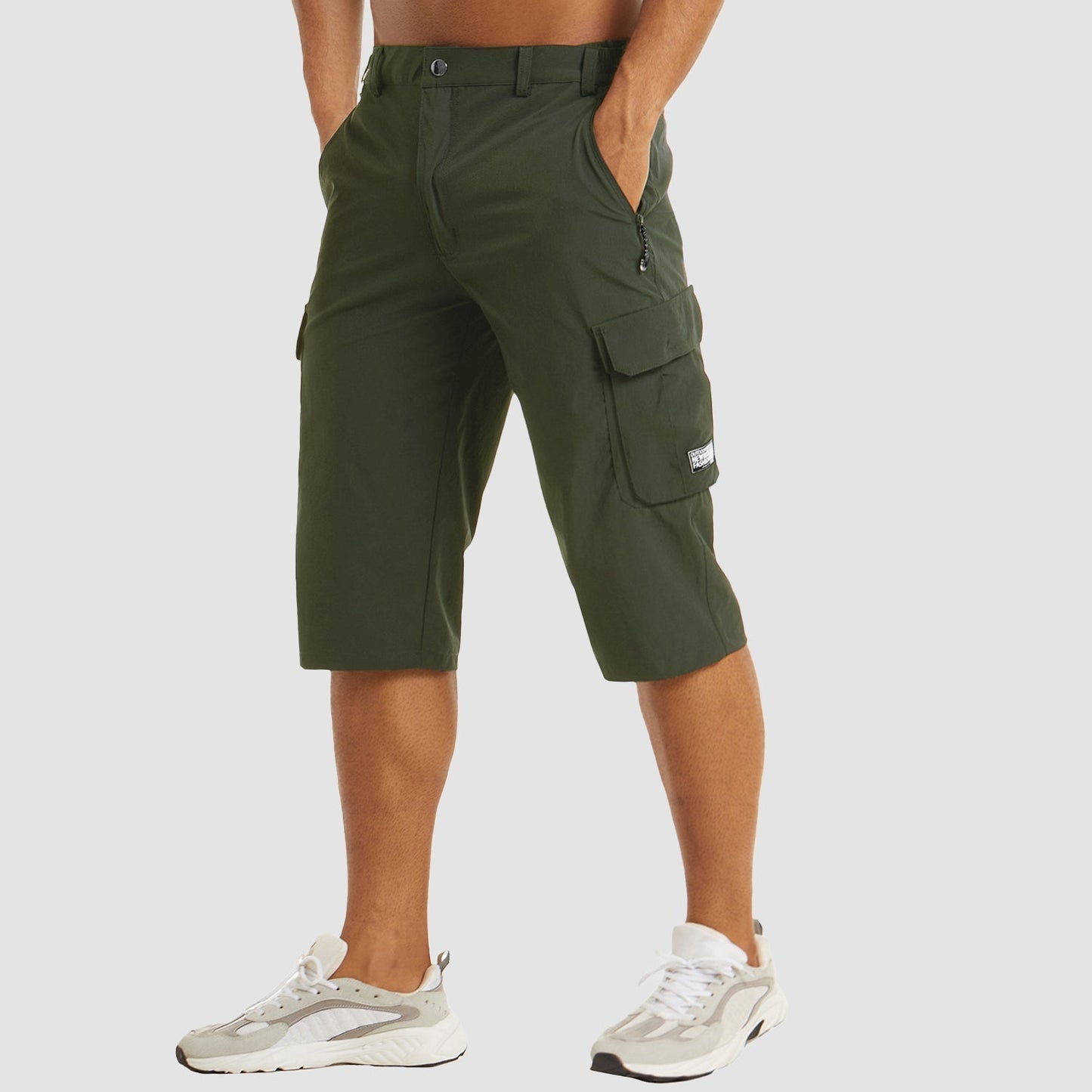 Herren Cargo Shorts Schnell Trocknend Leicht