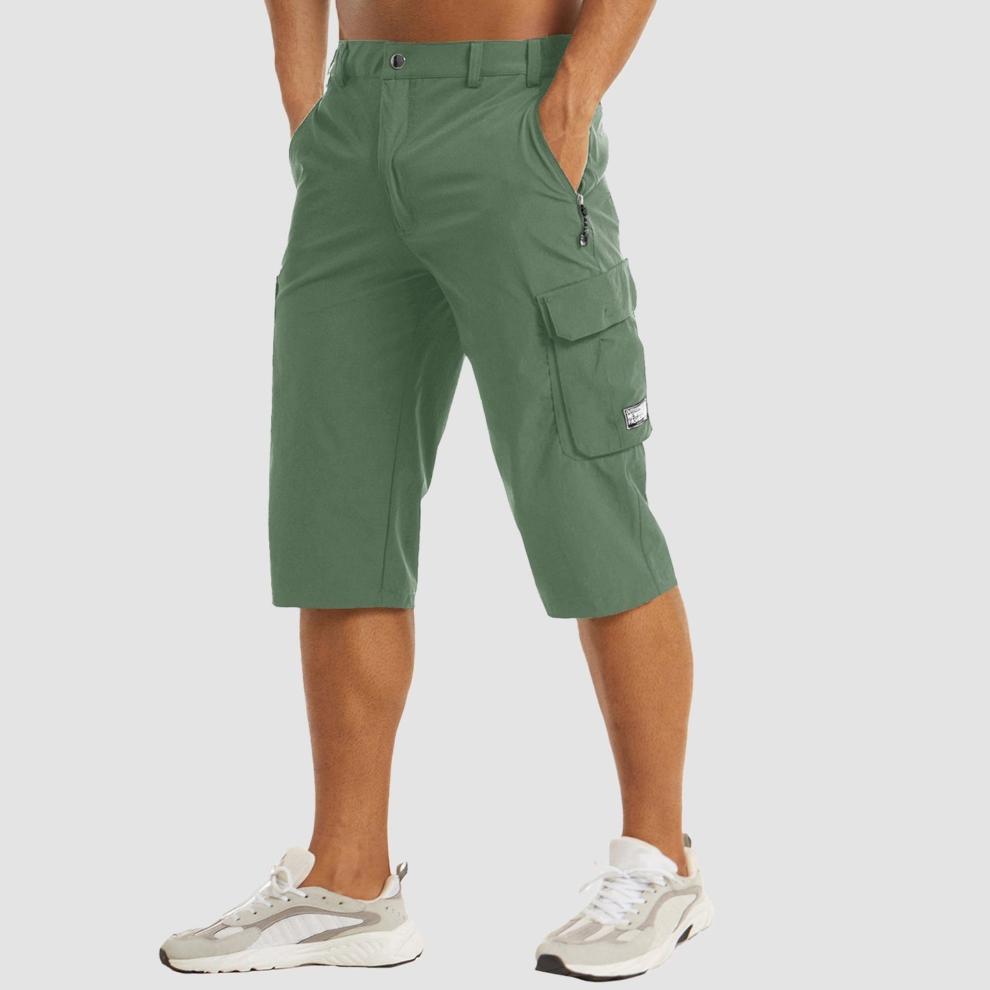 Herren Cargo Shorts Schnell Trocknend Leicht