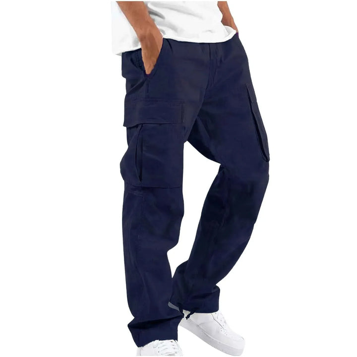 Herren Cargohose Bequem Freizeit