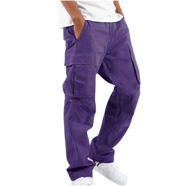 Herren Cargohose Bequem Freizeit