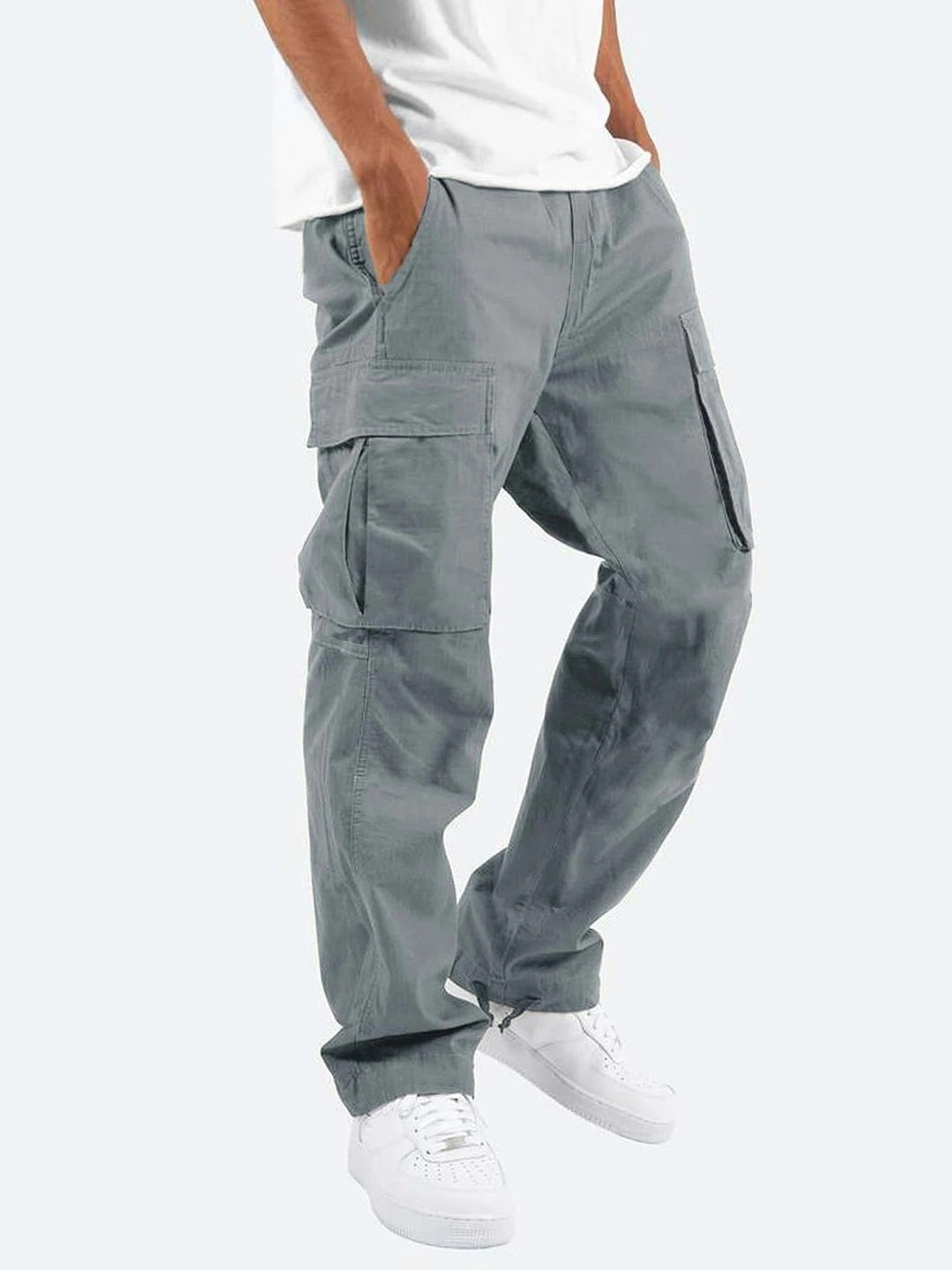 Bequeme Herren Cargohose Loose Fit