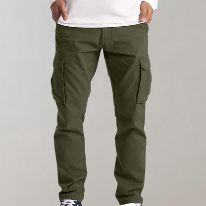Bequeme Herren Cargohosen Straight Fit