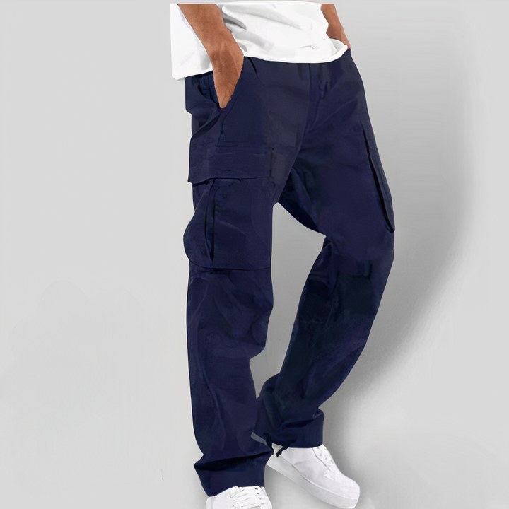 Bequeme Herren Cargohose Casual Lockeres Bein