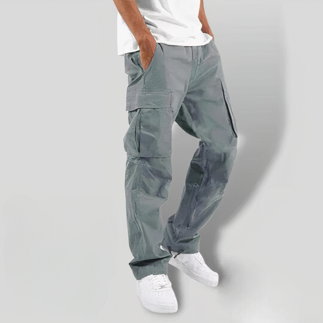 Bequeme Herren Cargohose Casual Lockeres Bein