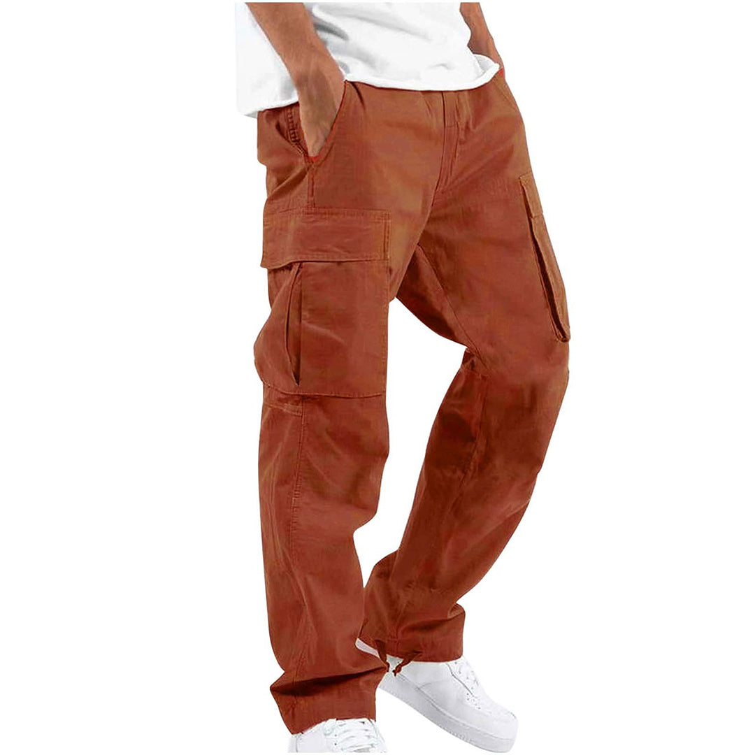 Herren Cargo Hosen Bequem Gerade