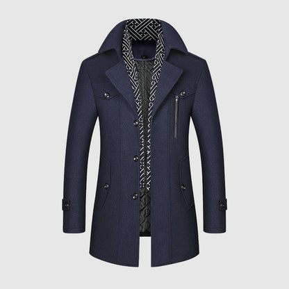 Stilvoller Wollmantel Damen - IdealeKleiden