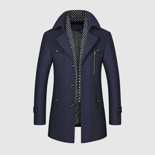 Stilvoller Wollmantel Damen - IdealeKleiden