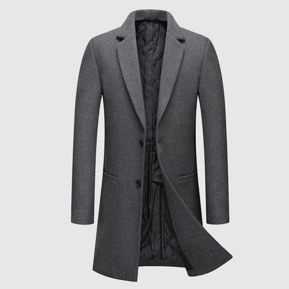 Eleganter Wollmantel Morrison Prag Stil