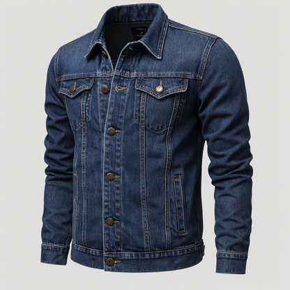 Herren Denim Jacke Modern Style