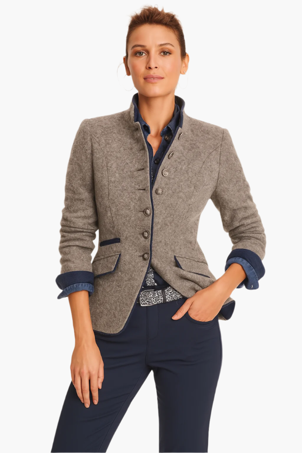 Stilvolle Herrenjacke Business Chic