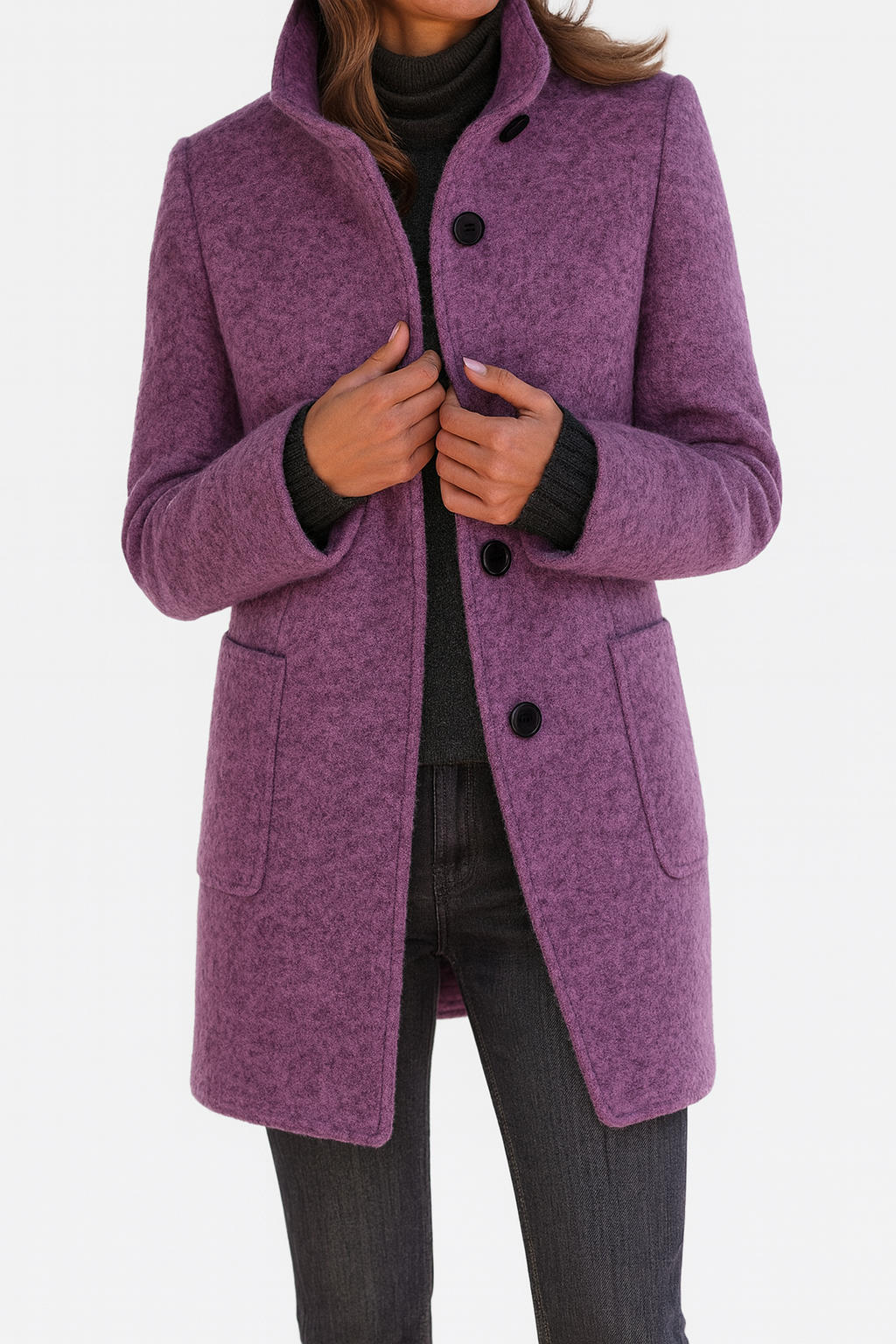Elegante Damenjacke Klassisch Modern