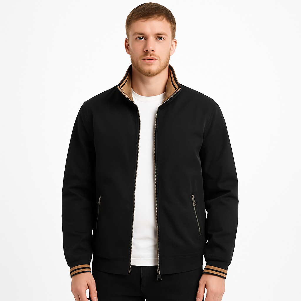 Leichtes Herren-Jackett Casual Reißverschluss - IdealeKleiden