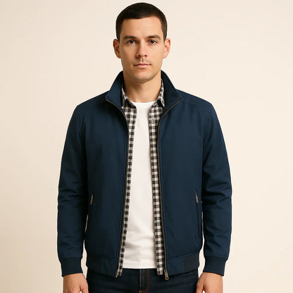Herren Sommerjacke Winddicht Leicht - IdealeKleiden