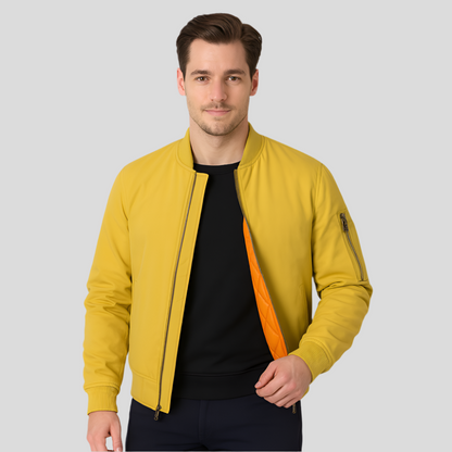 Herren Bomberjacke Warm Innenfutter