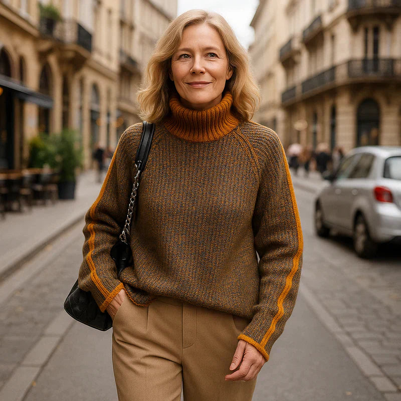 Damen Pullover Soft Lässig - IdealeKleiden