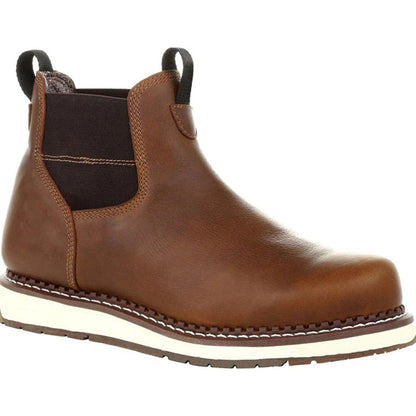 Herren Chelsea Stiefel Schnürlos - IdealeKleiden