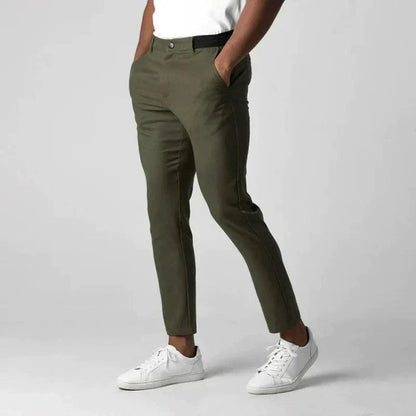 Slim Fit Herren Chinos elastisch