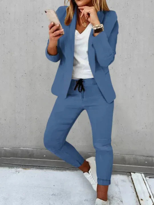 Eleganter Damen Blazer Anzug Klassisch