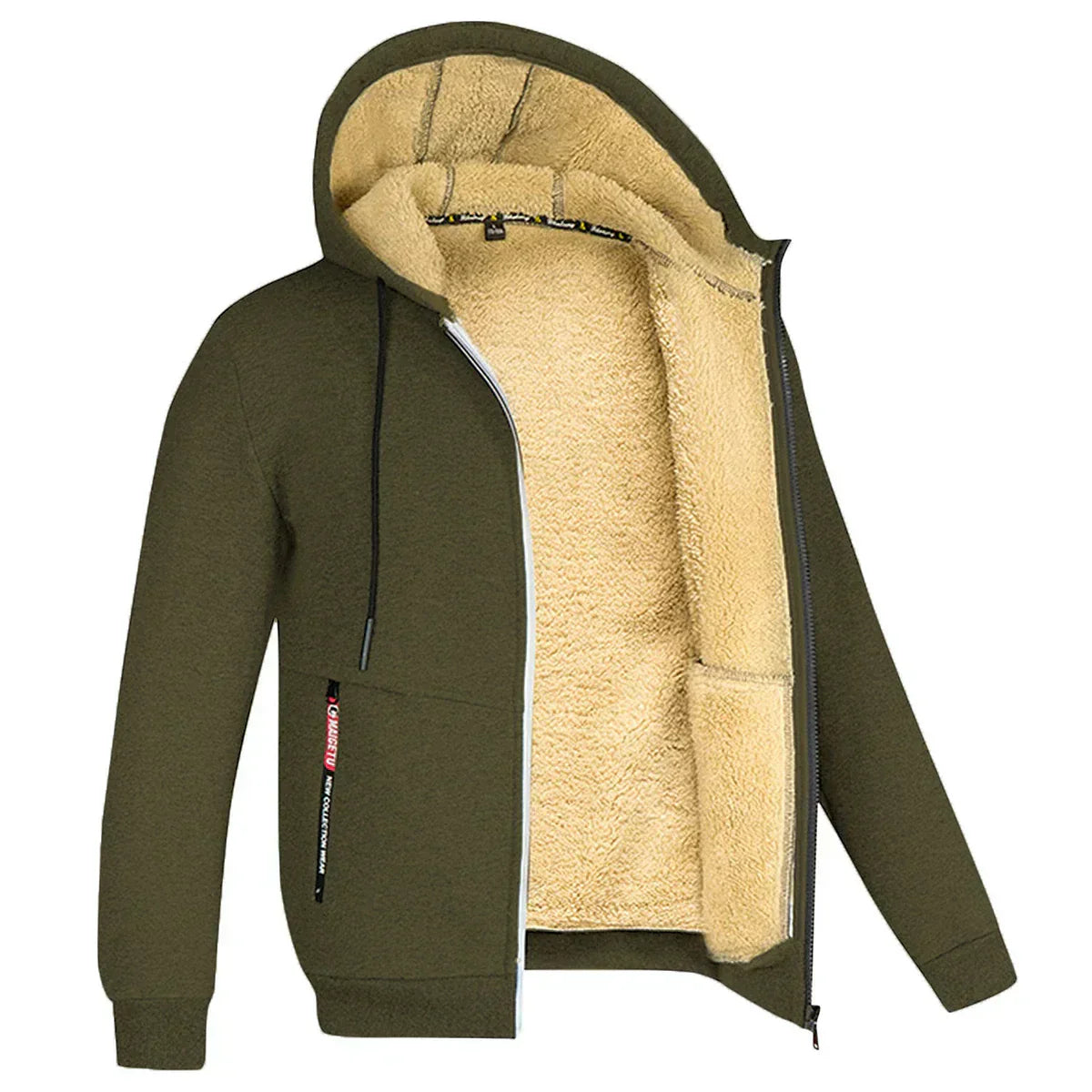 Weiches Winter-Hoodie aus Merinowolle
