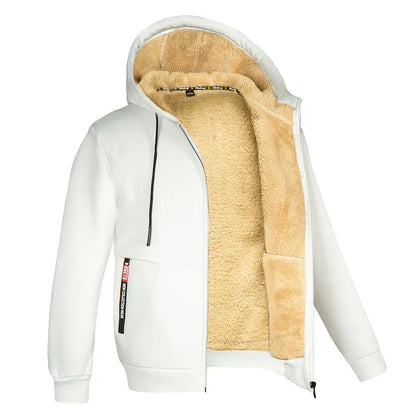 Weiches Winter-Hoodie aus Merinowolle