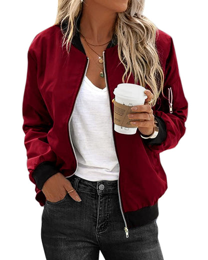 Elegante Bomberjacke Zeitloser Stil