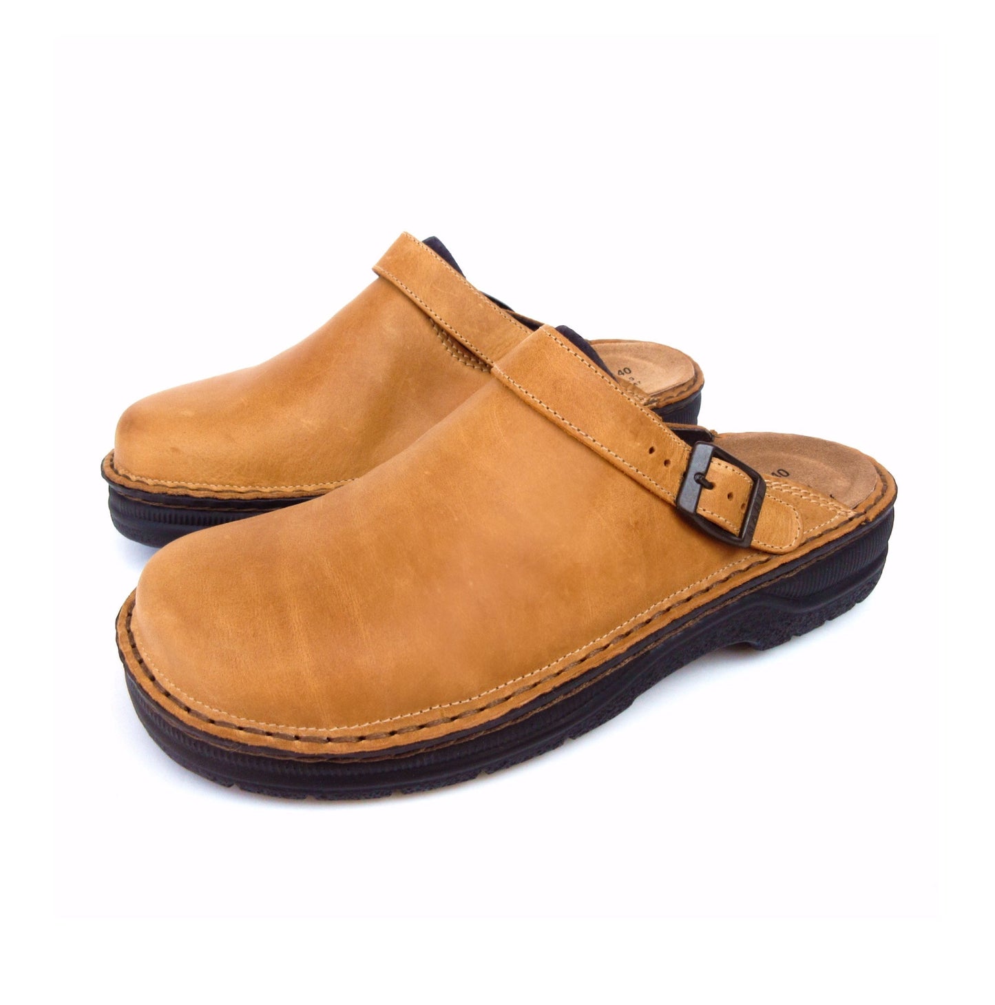 Orthopädische Clogs für Männer Bequem Plateau - IdealeKleiden