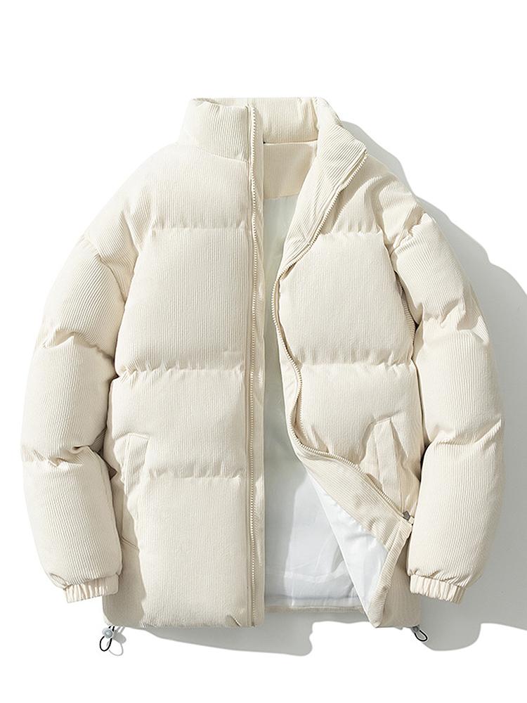 Wattierte Herren Winterjacke Warm Isoliert