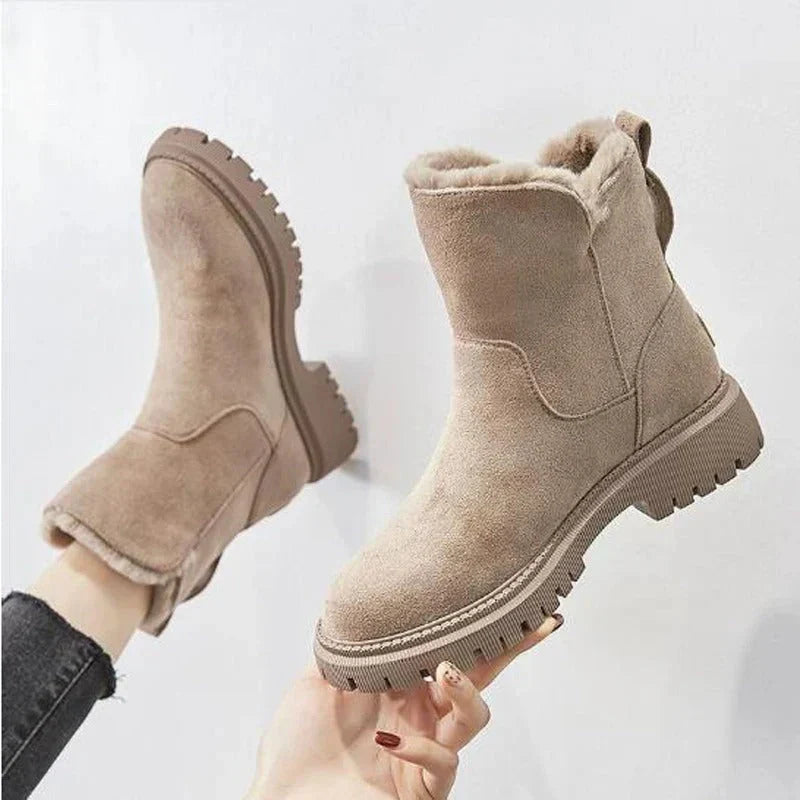 Gemütliche Winterstiefel für Frauen - Weich & Stilvoll - IdealeKleiden