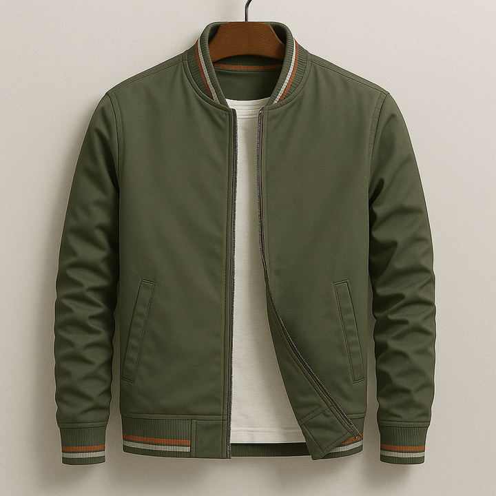 Moderne Herren Bomberjacke Slim Fit Stilisch