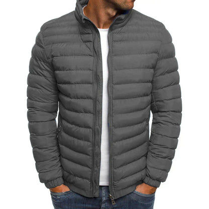 Herren Pufferjacke Leicht Slim Fit